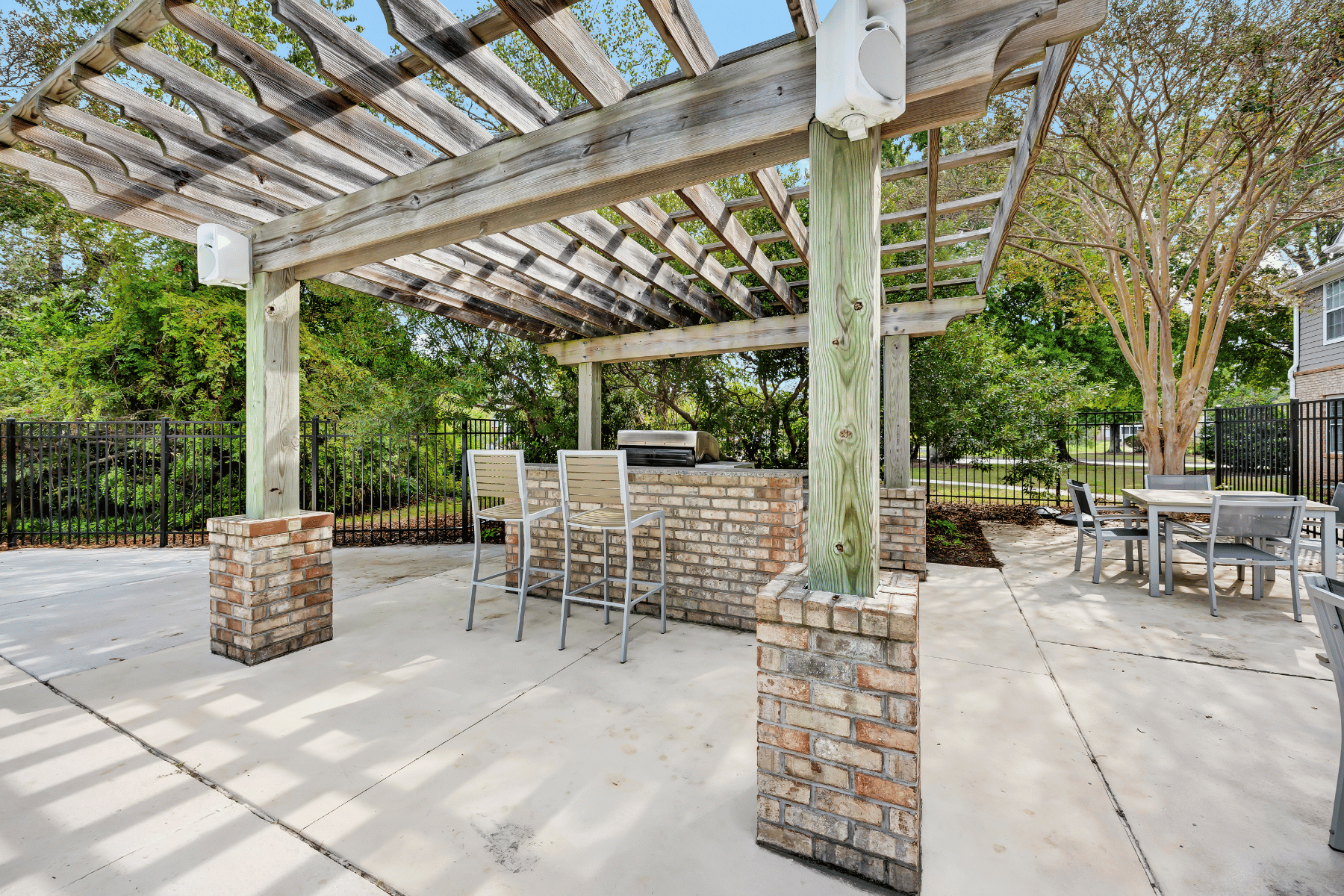 Pergola and Grilling Area