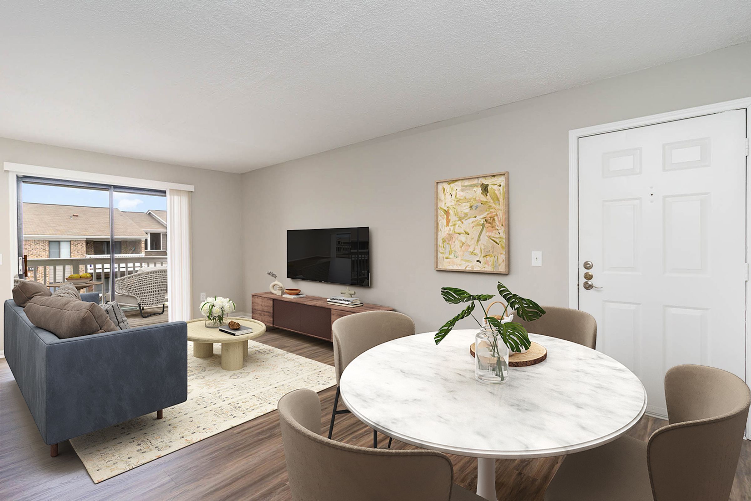 Dining and Living Room