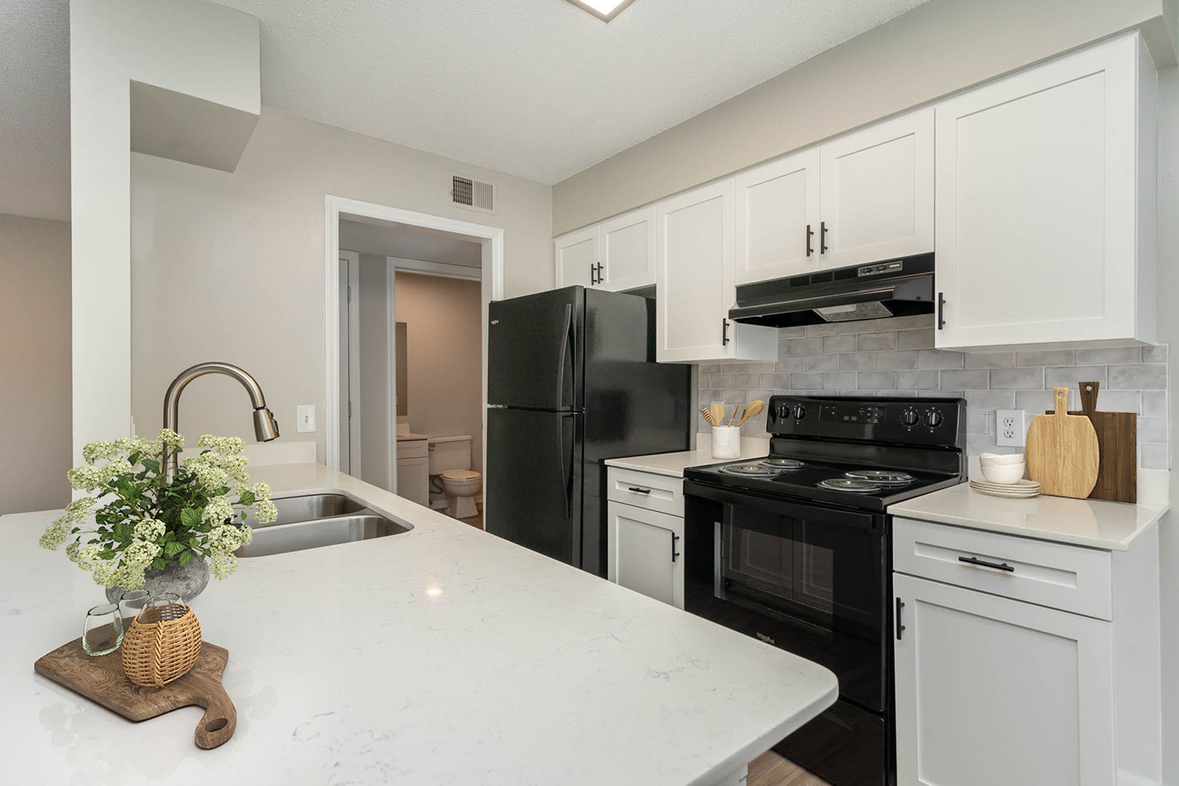 Kitchen and Bathroom