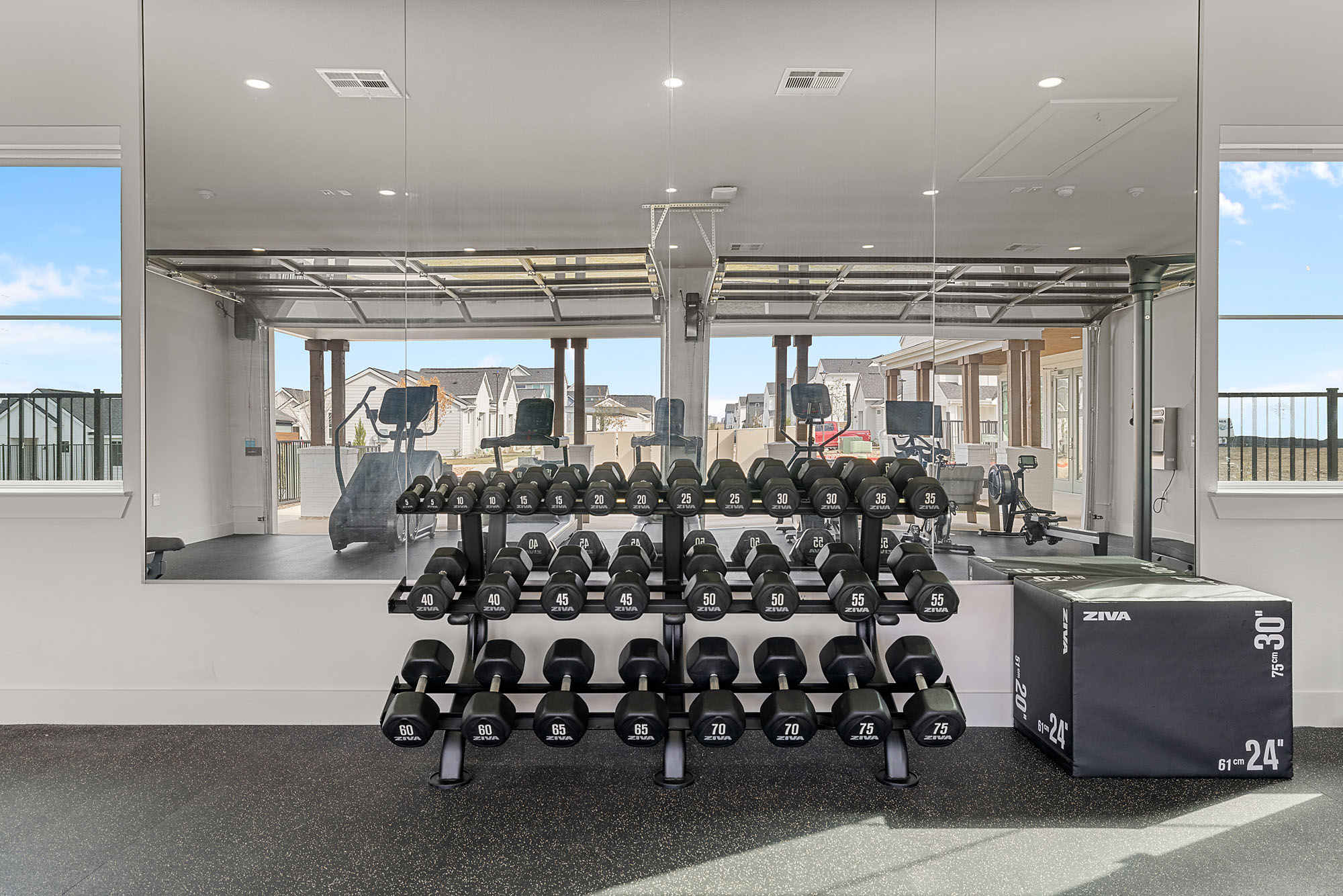 Gym at YardHomes® Trailside (5 of 8)