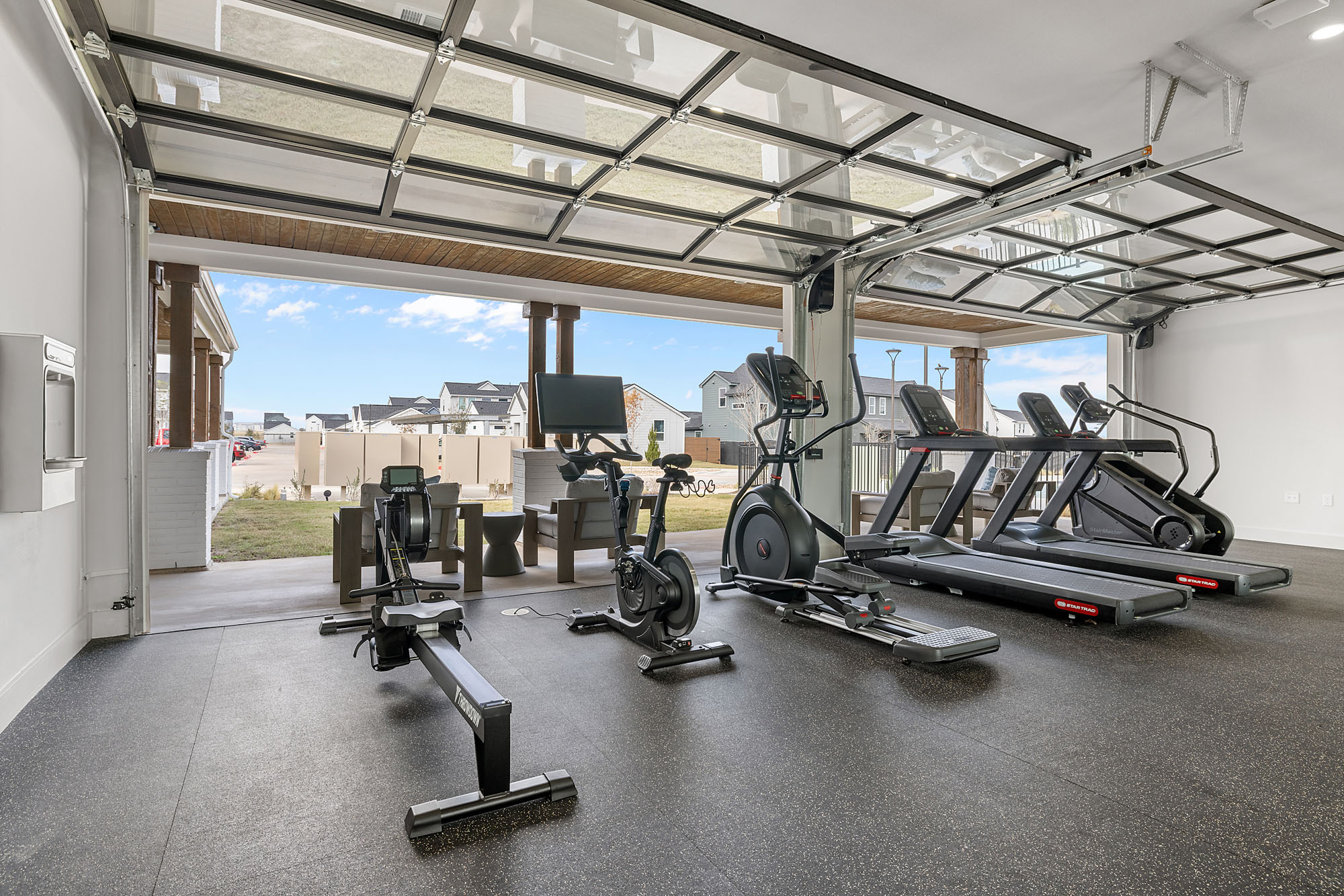 Gym at YardHomes® Trailside (6 of 8)