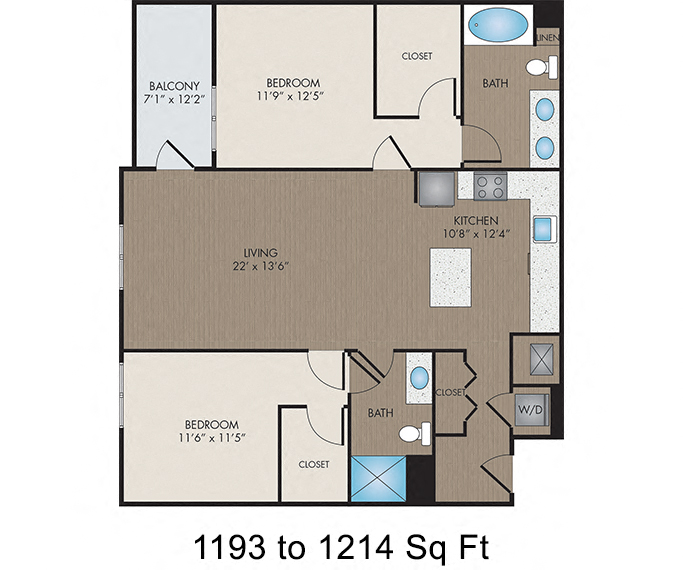 Verdaccio I - IV Floor Plan