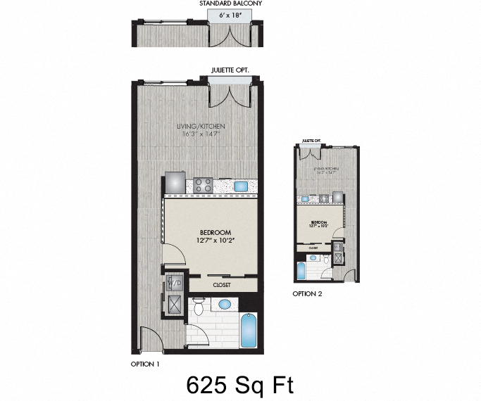 Crestmoor I, II & III Floor Plan