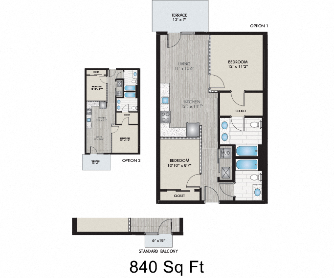 Hentzell I, II & III Floor Plan