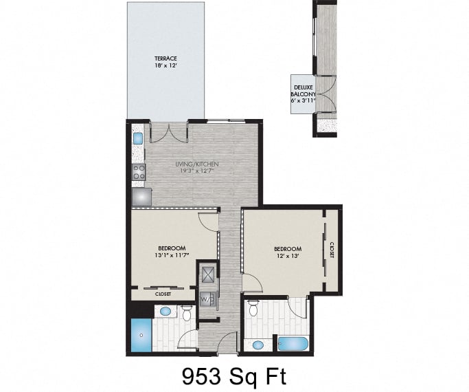 Washington I & II Floor Plan