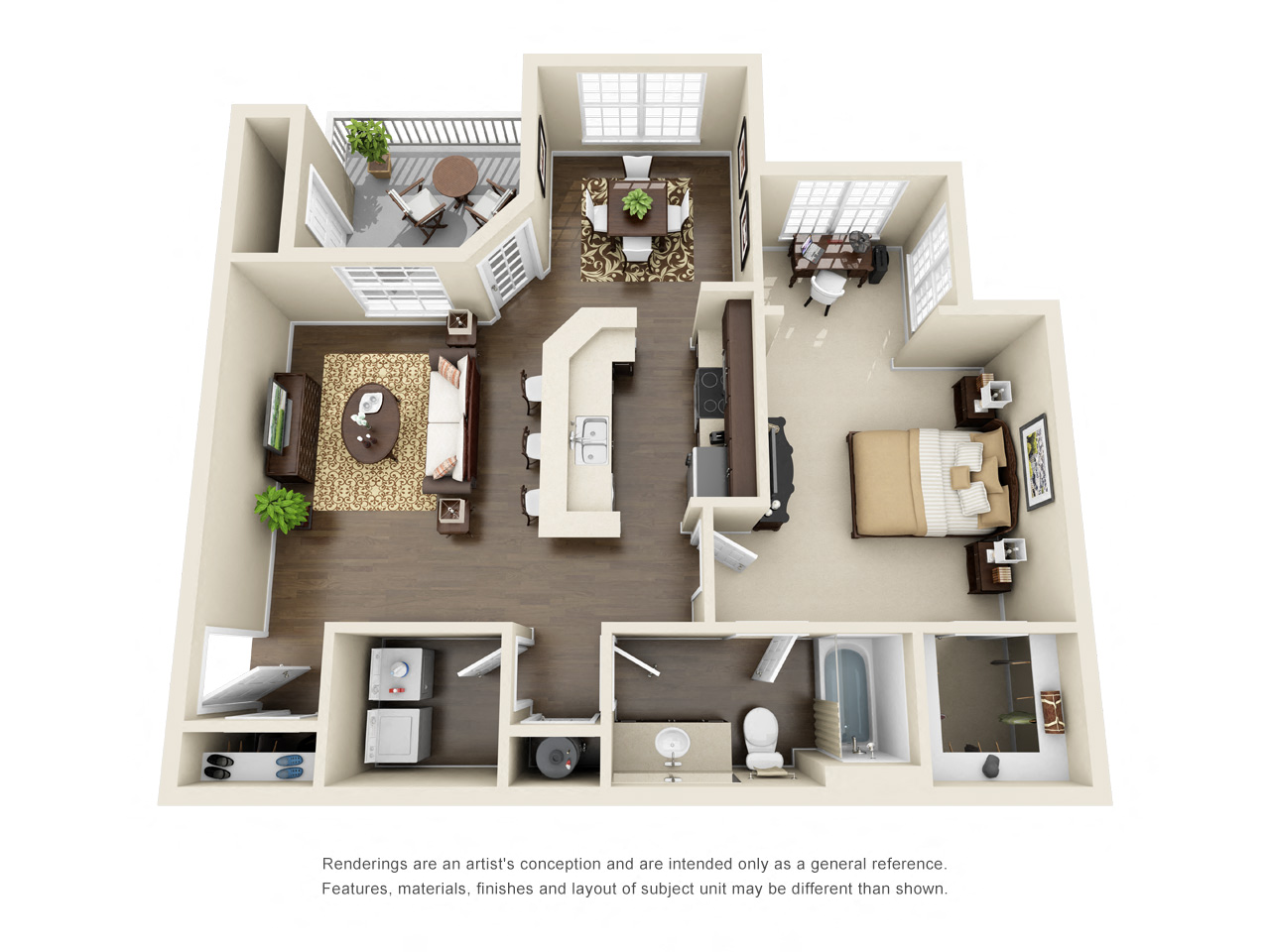 Luxury One, Two, & Three Bedroom Apartments in Suwanee, GA