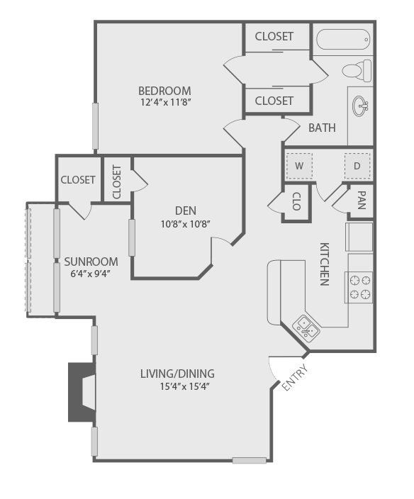 Apartments in Antioch, Greater Nashville | Abbington Heights, Ant The Magnolia