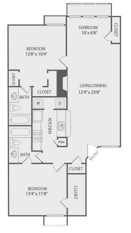 Apartments in Antioch, Greater Nashville | Abbington Heights, Ant The Dogwood
