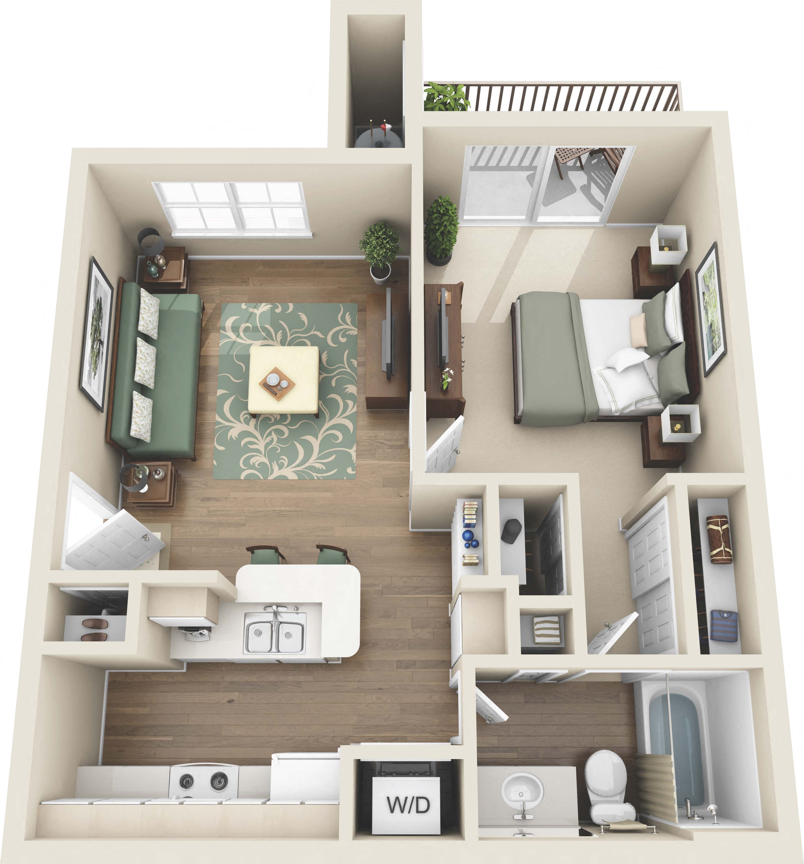One And Two Bedroom Apartments In Colorado Springs CO