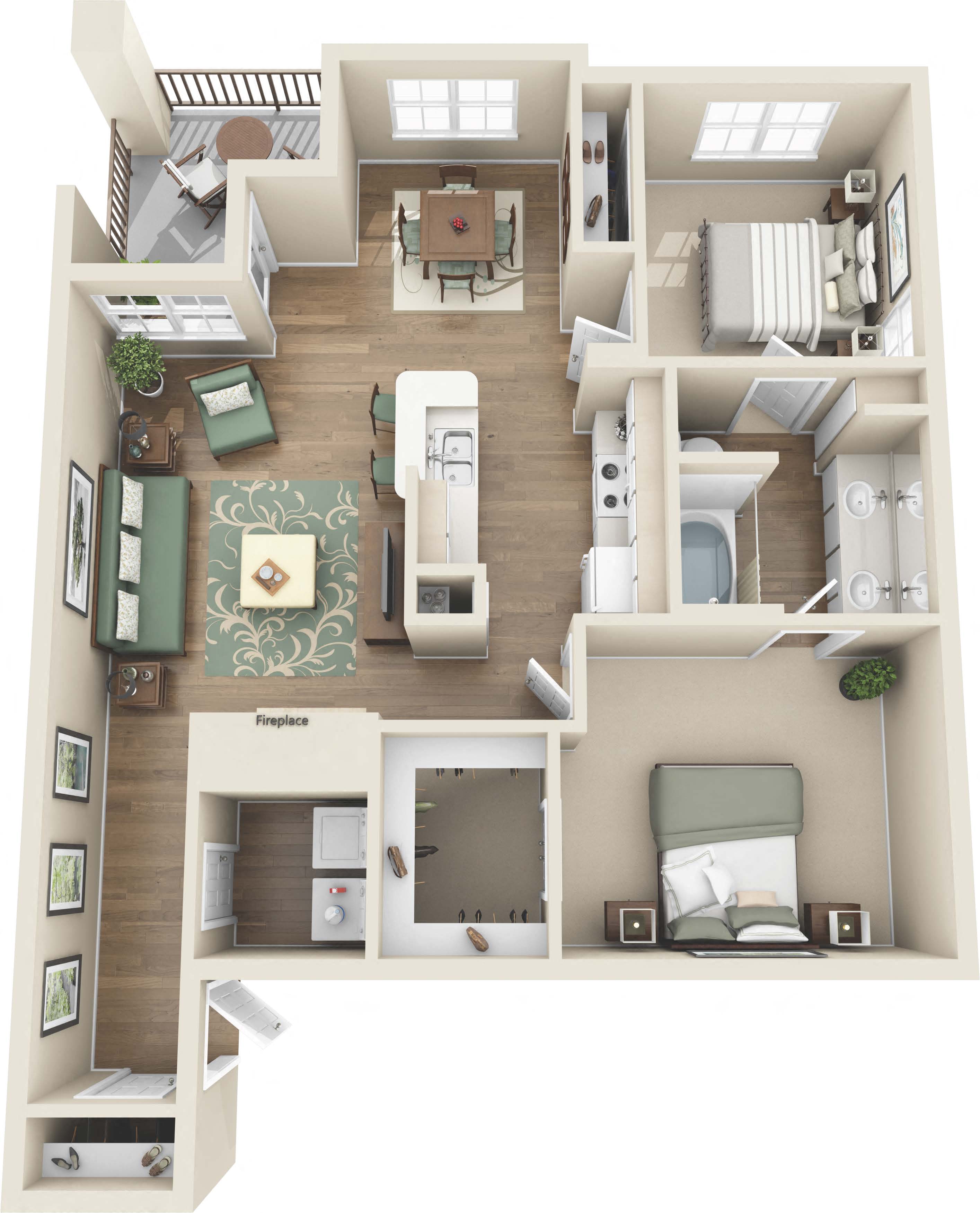 Luxury One Two Bedroom Apartments In Colorado Springs Co
