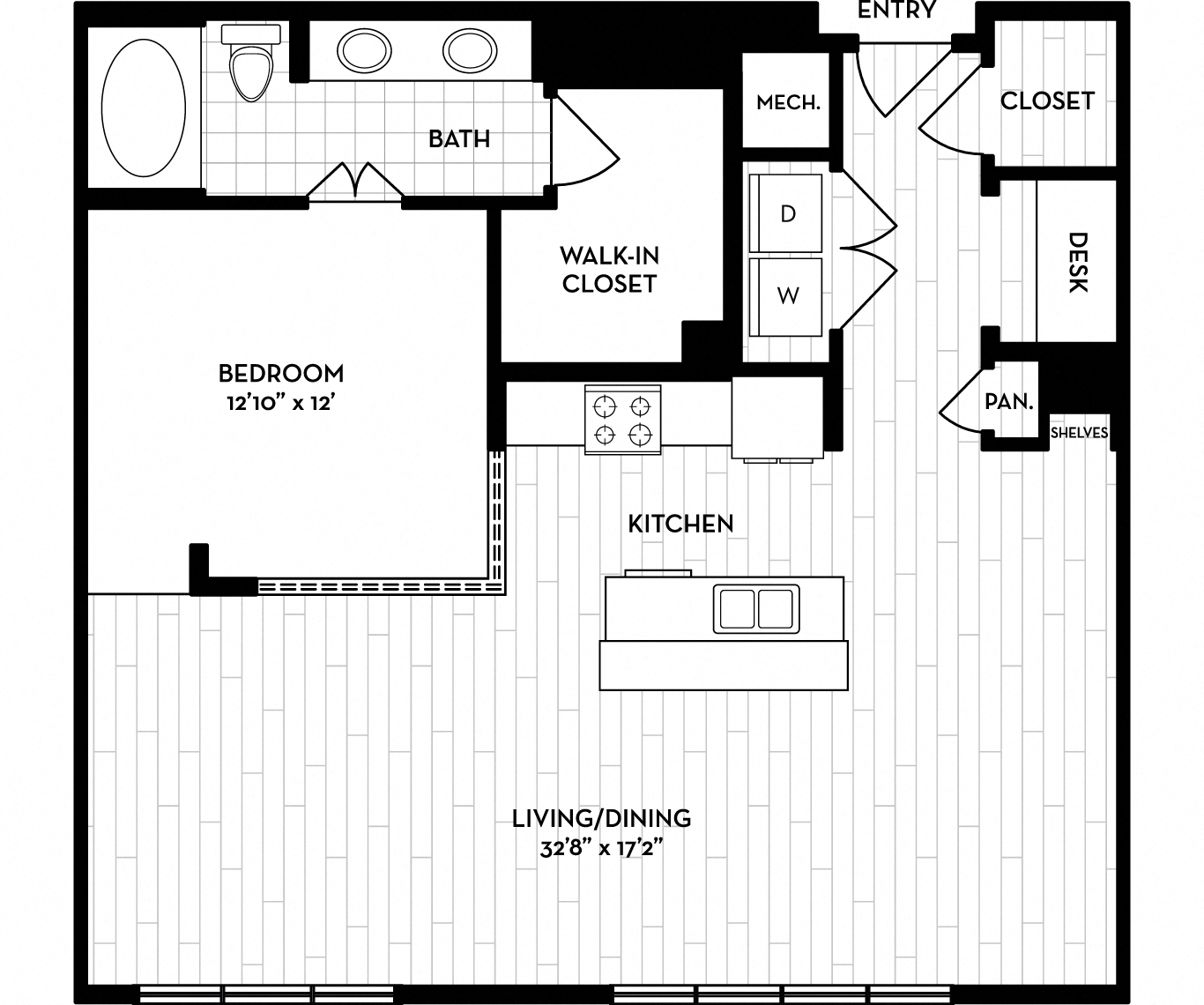 Larimer and Lincoln Floor Plan