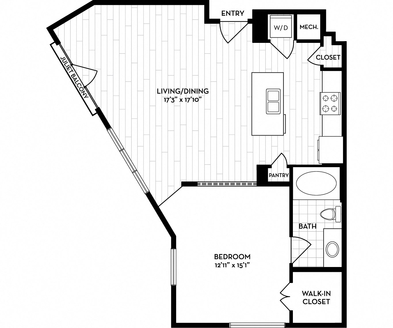 Bourbon, Broadway, and Canyon Floor Plan