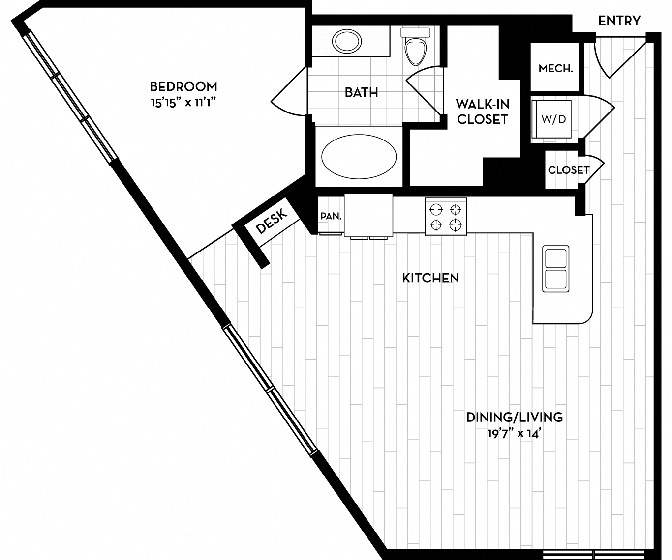 Bourbon, Broadway, and Canyon Floor Plan