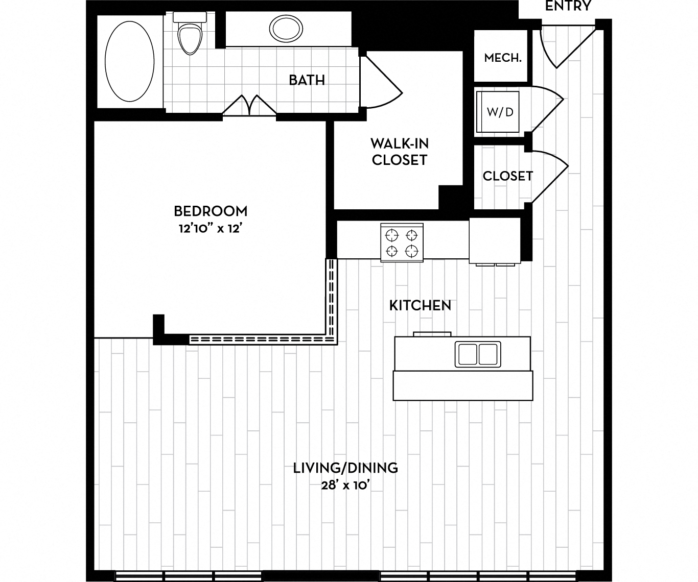 Larimer and Lincoln Floor Plan