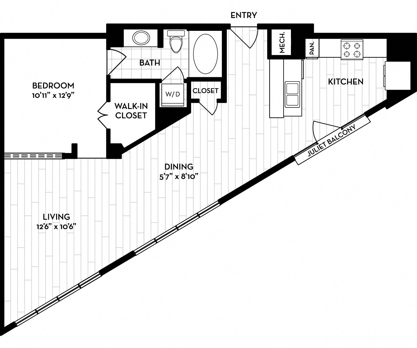 Bourbon, Broadway, and Canyon Floor Plan