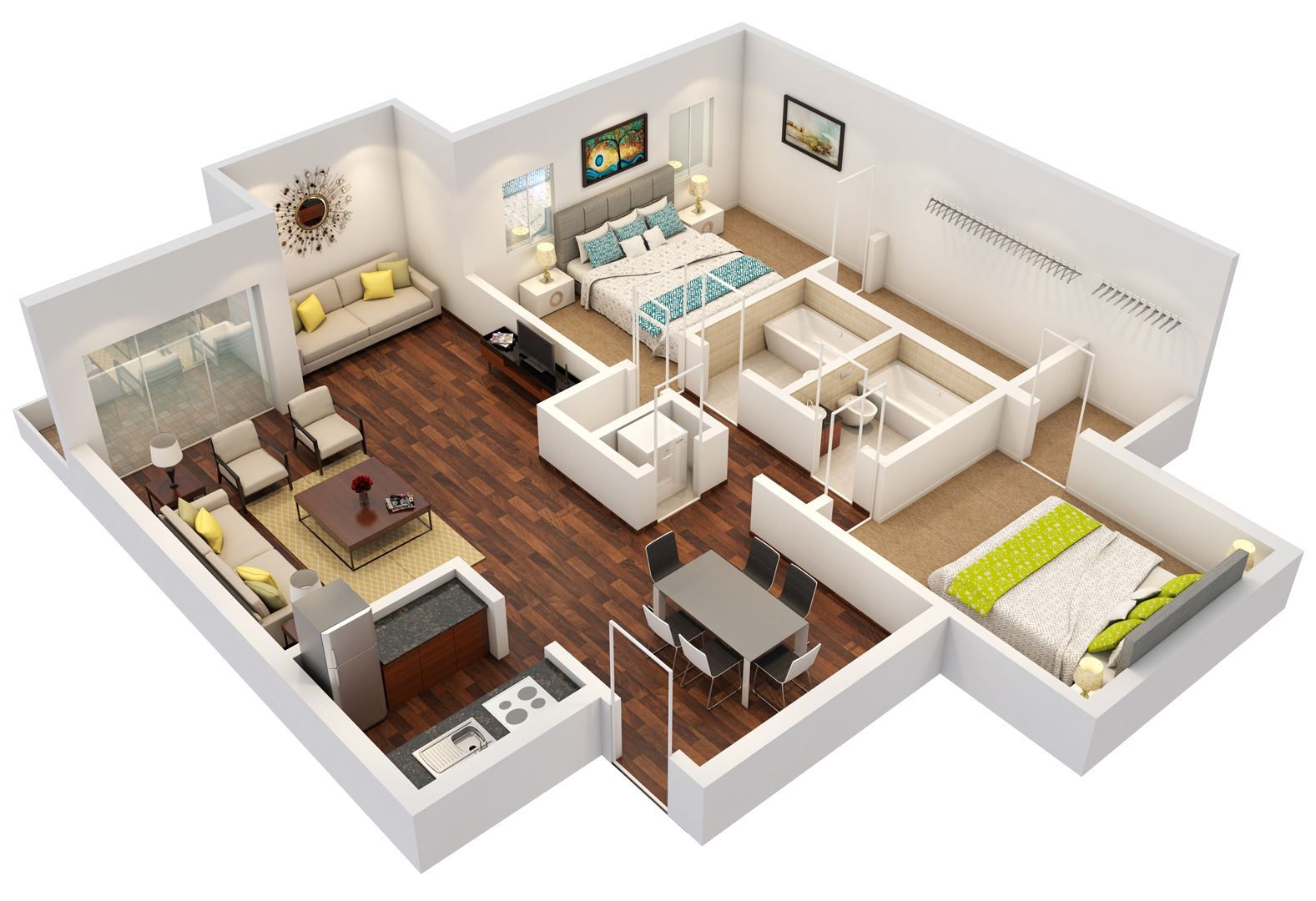 Axis at One Pine | Apartments in Plantation, Florida B2