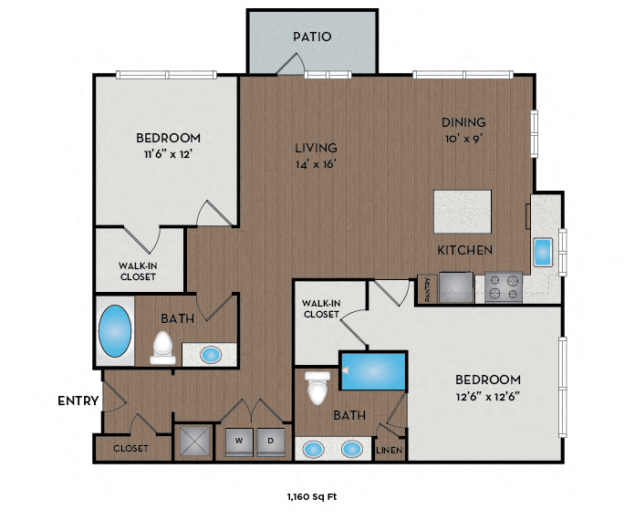View Floor Plans Cool Springs Apartments Franklin, TN