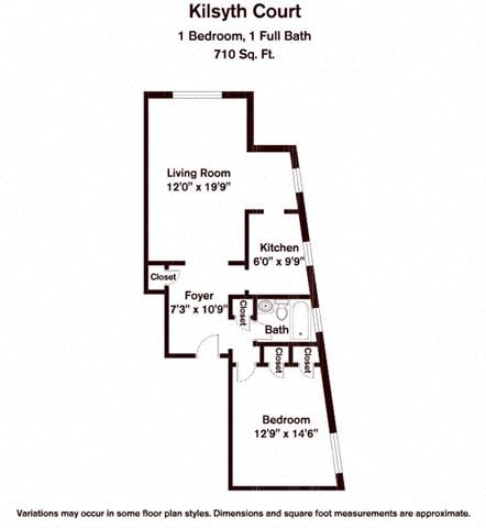 Click to view Floor plan 1 Bedroom image 4