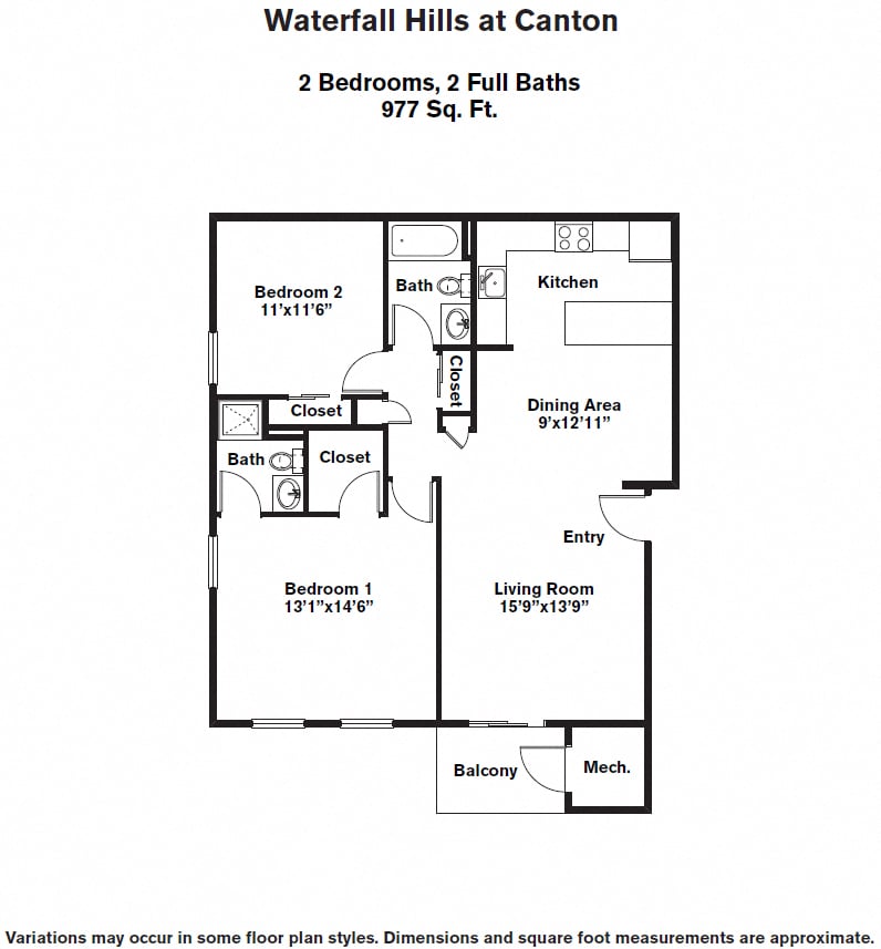 Click to view Floor plan 2 Bedroom image 2