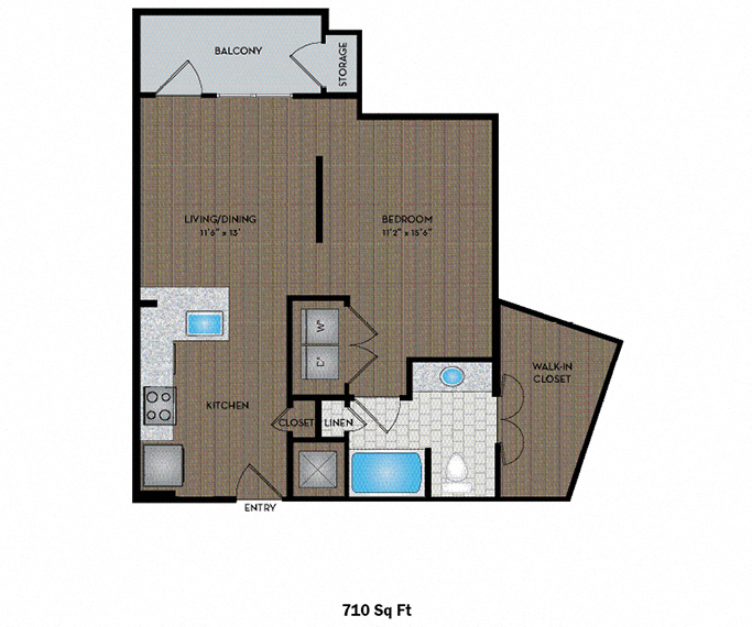 View Floor Plans Midtown Apartments Nashville, TN 2700