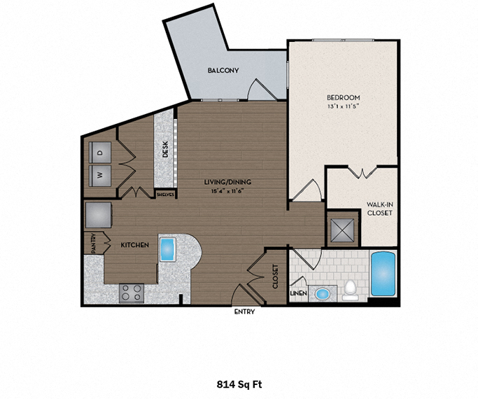 View Floor Plans Midtown Apartments Nashville, TN 2700