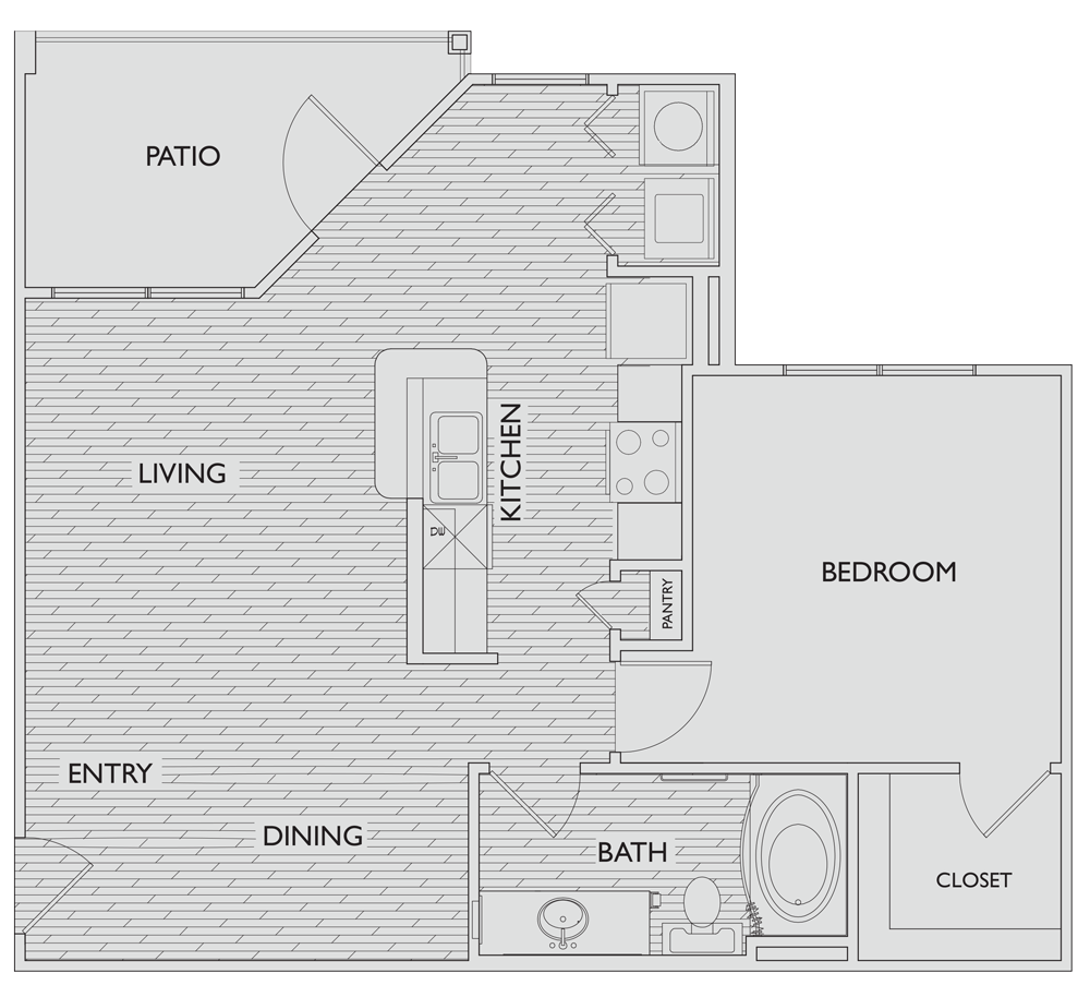 Brazos Crossing Apartments, Richwood, TX A2