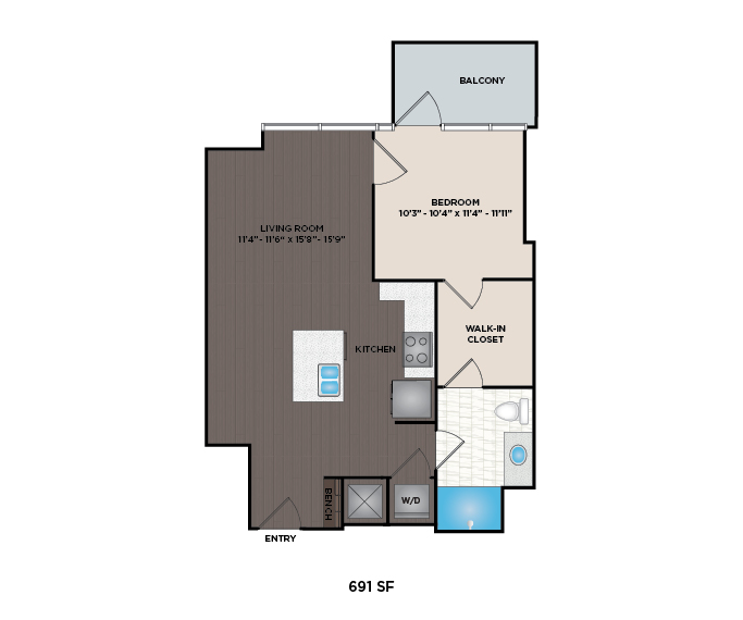 11F3 Floor Plan