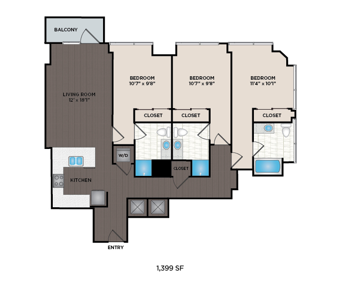 33F4 Floor Plan
