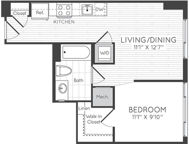 Apartment 0628 floorplan