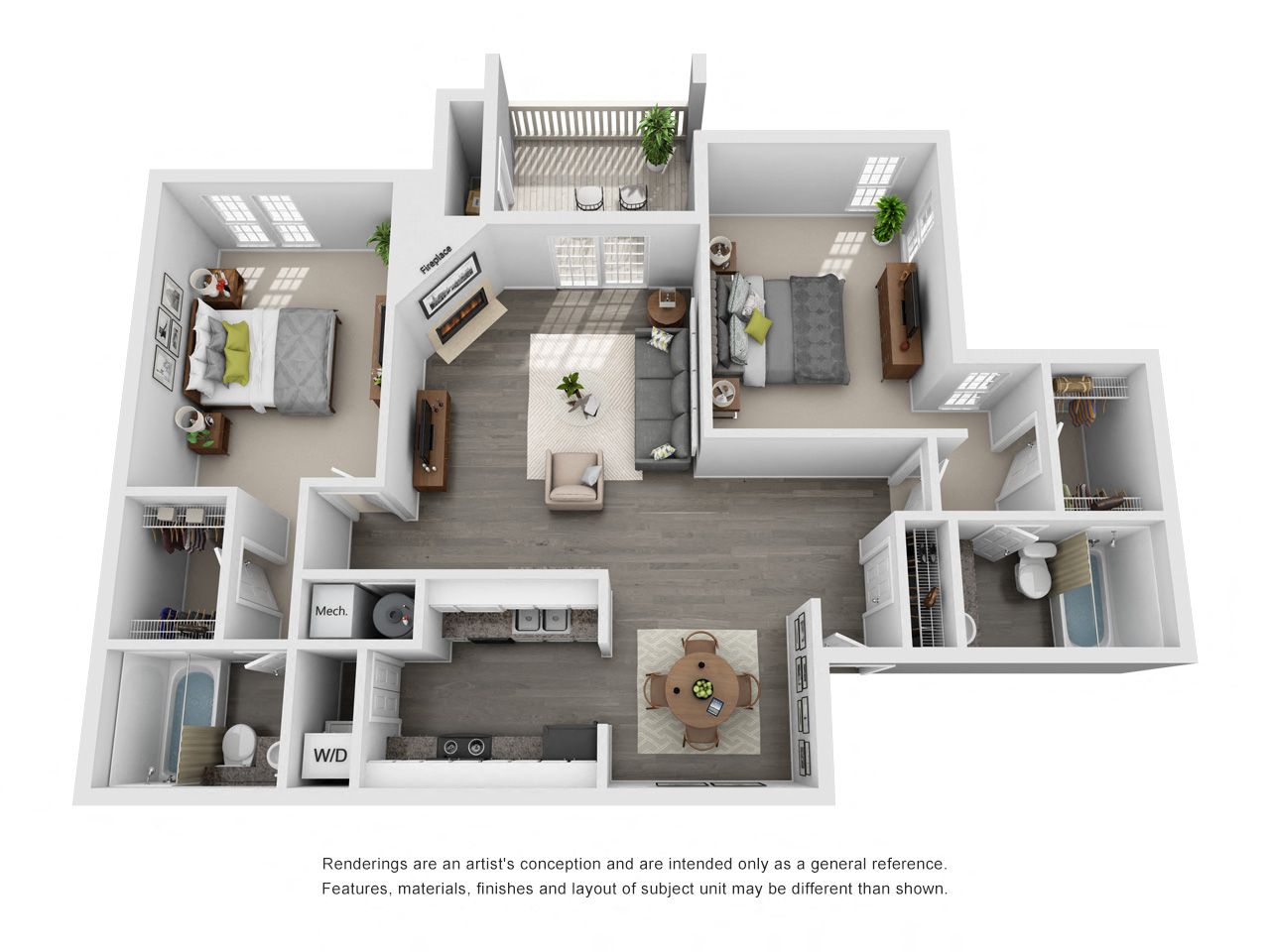 1 and 2 Bedroom Apartments in Brentwood, TN for Rent