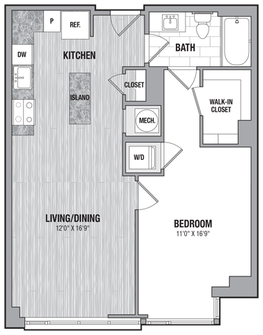 floor plan 833
