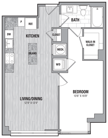 floor plan 741