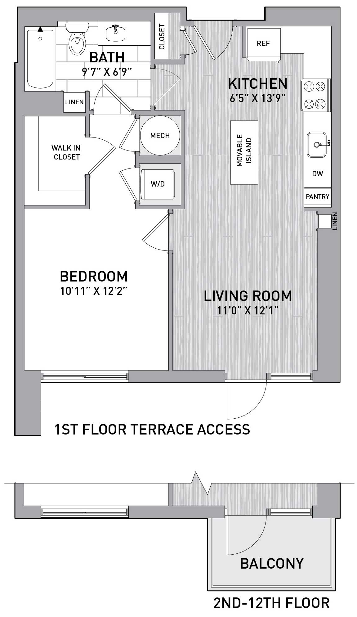 Floorplan Image of unit 151-0908