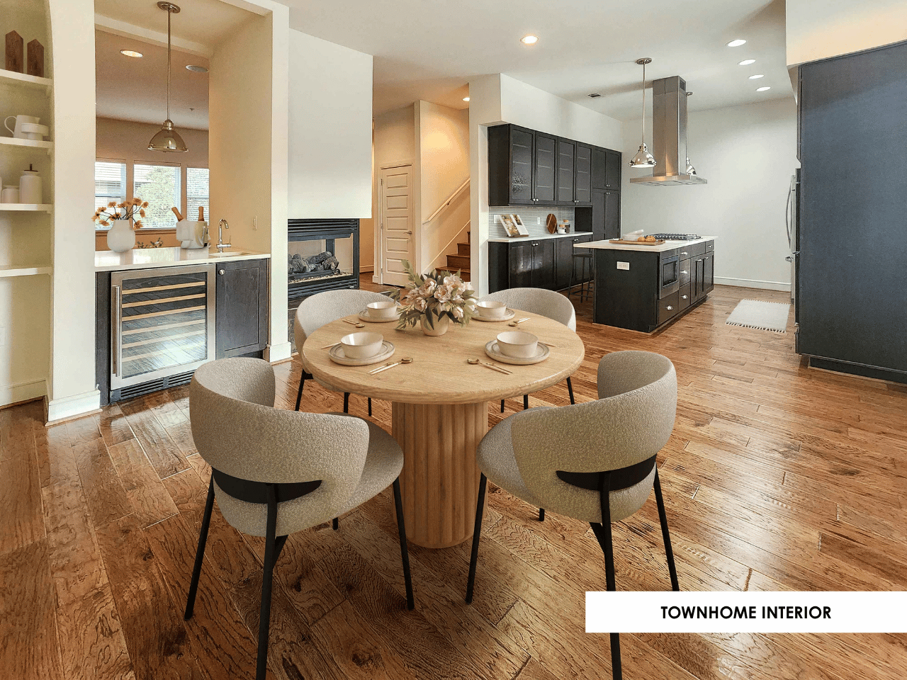 Townhome Kitchen and Dining