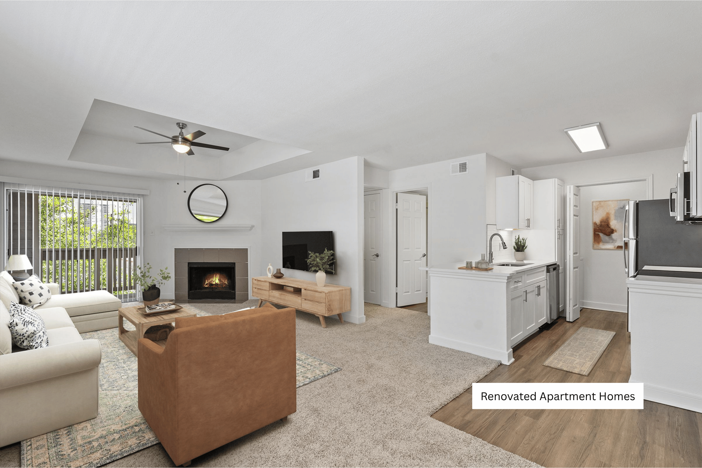 Renovated Living Room