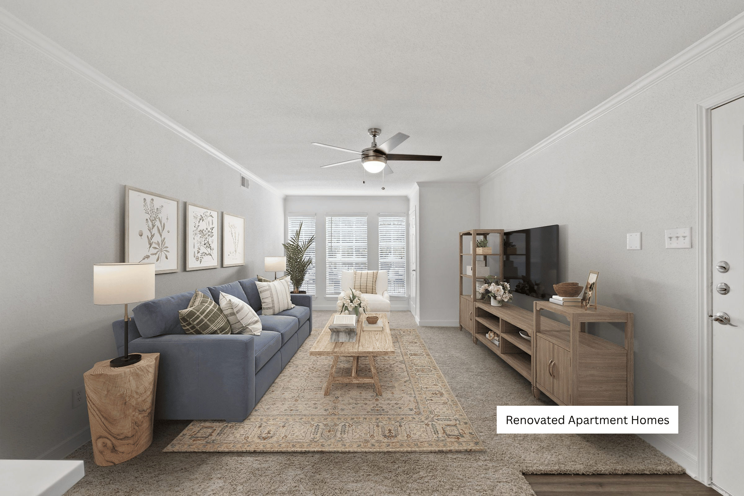 Renovated Living Room