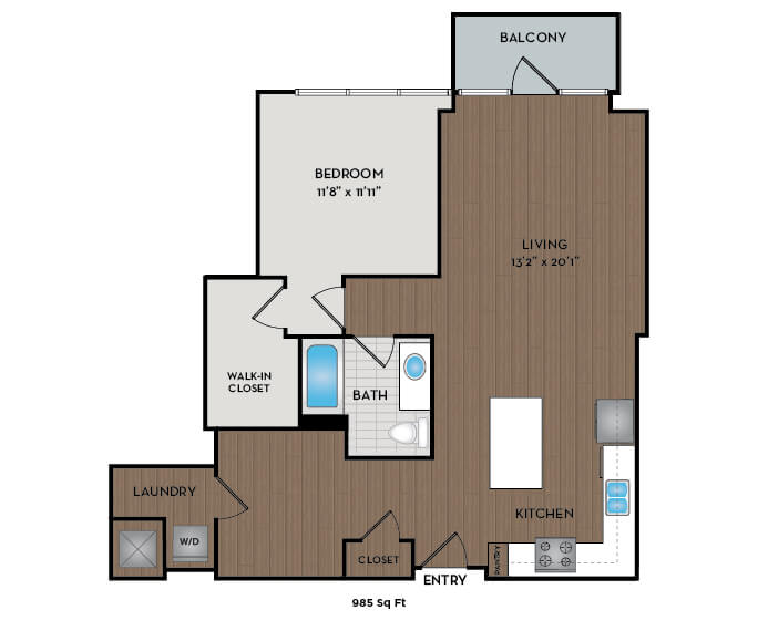 11F7 Floor Plan