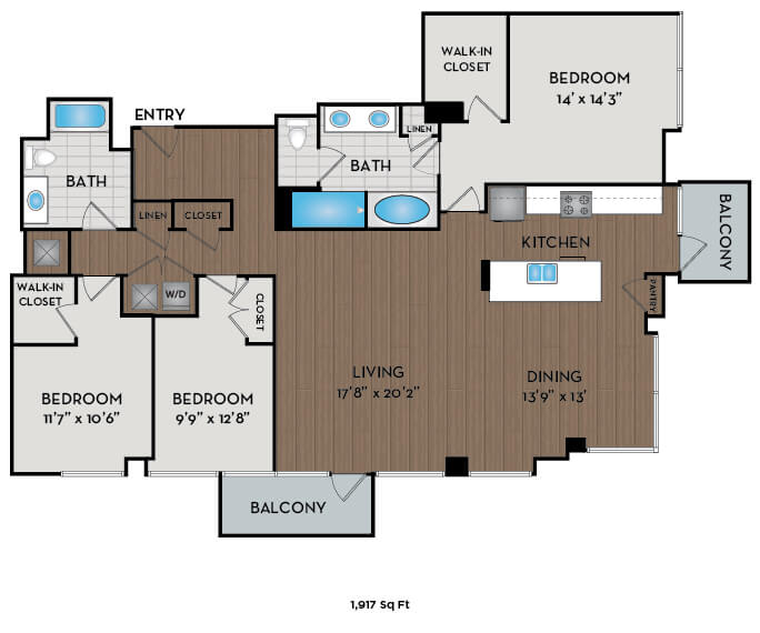 32P0 Penthouse Floor Plan