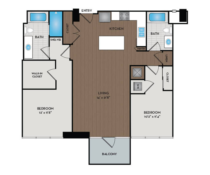 Expanded Floorplan