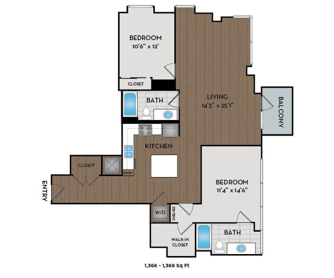 22F2 Floor Plan
