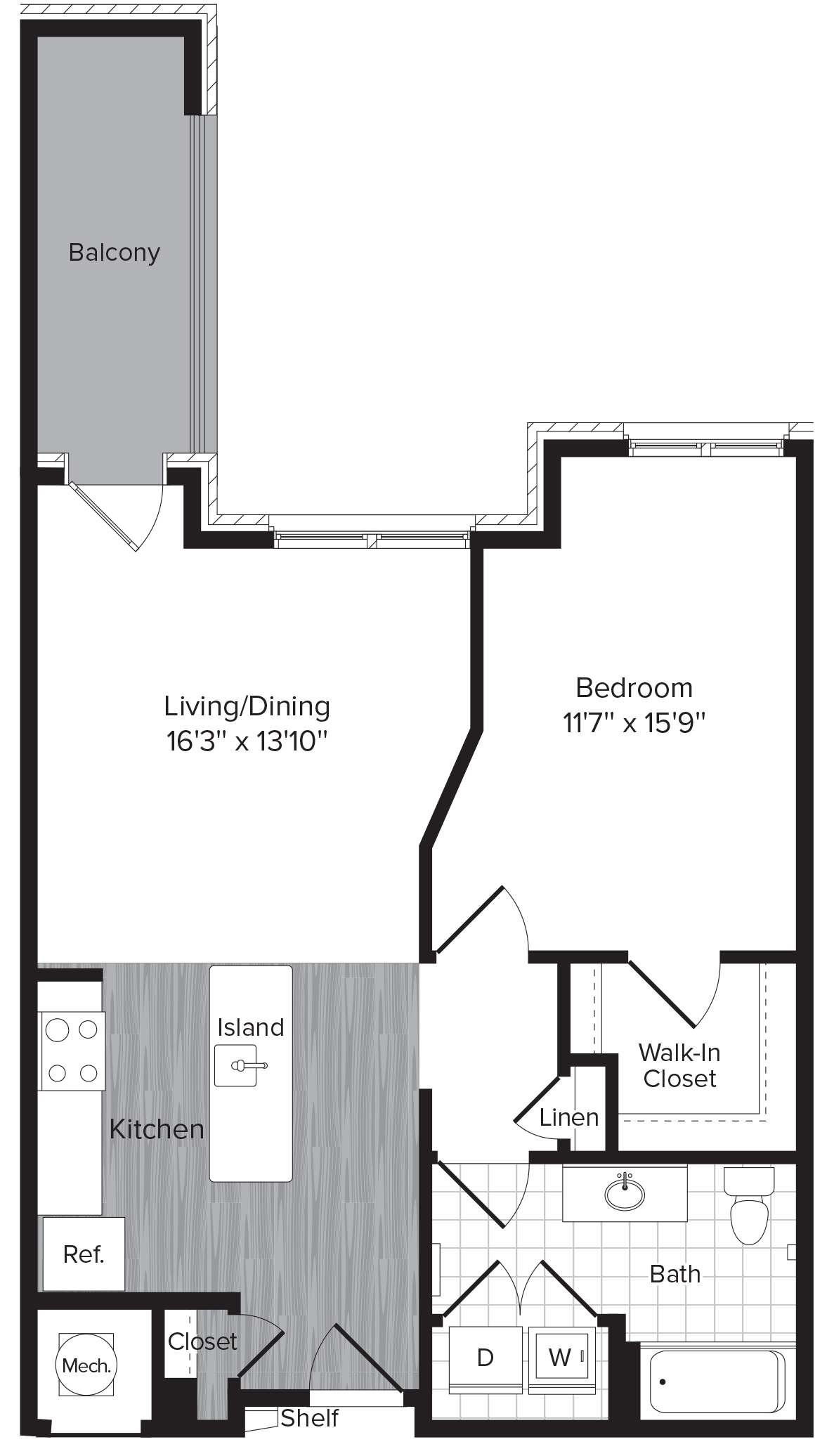 Floor Plan Details Rental Apartments Elkridge Brompton House