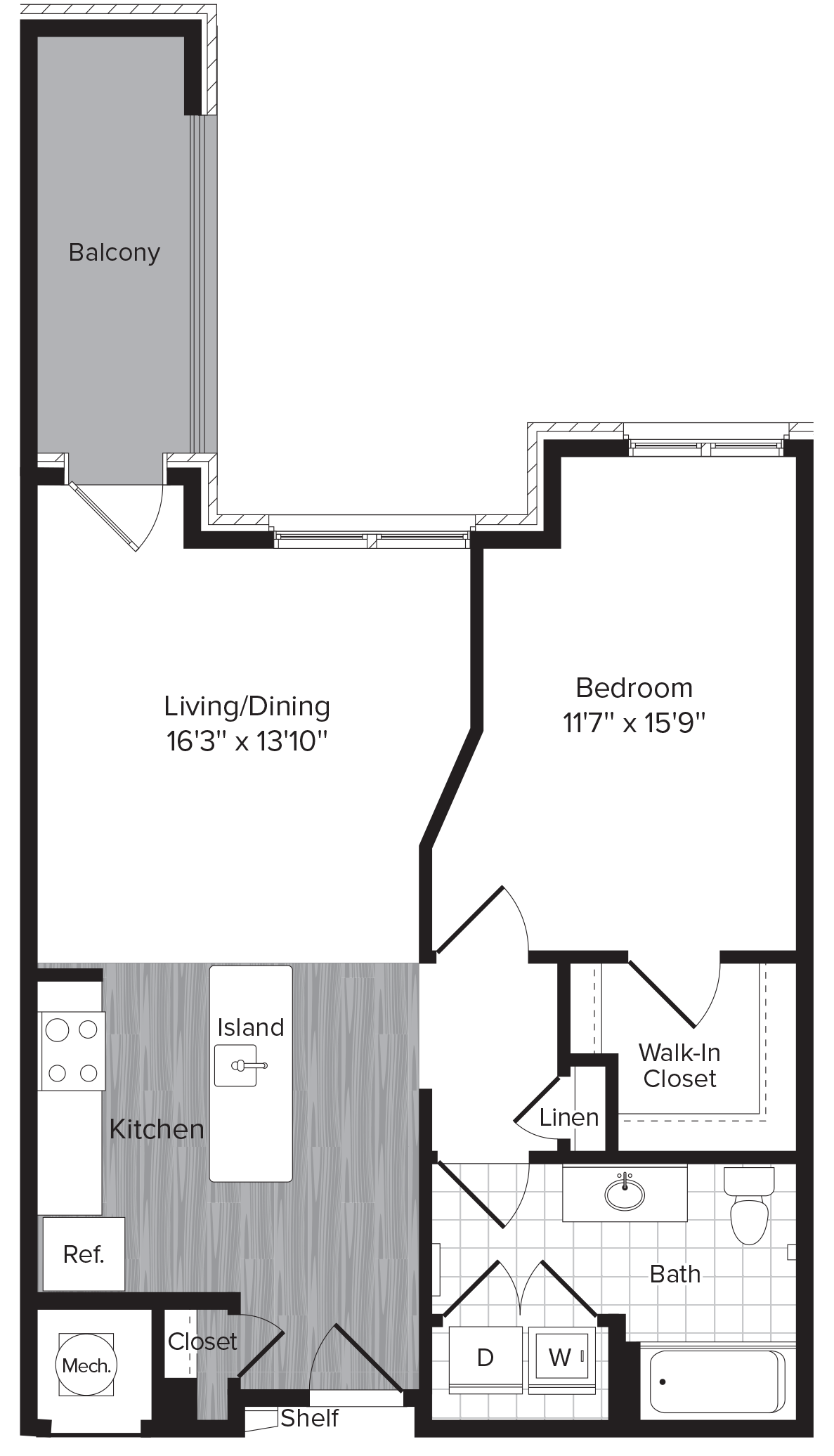 Floor Plan Details Rental Apartments Elkridge Brompton House