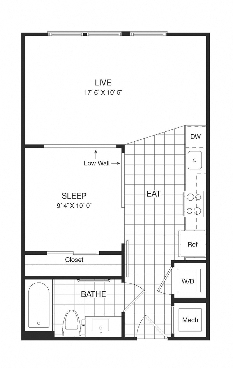 Apartment 29-338 floorplan