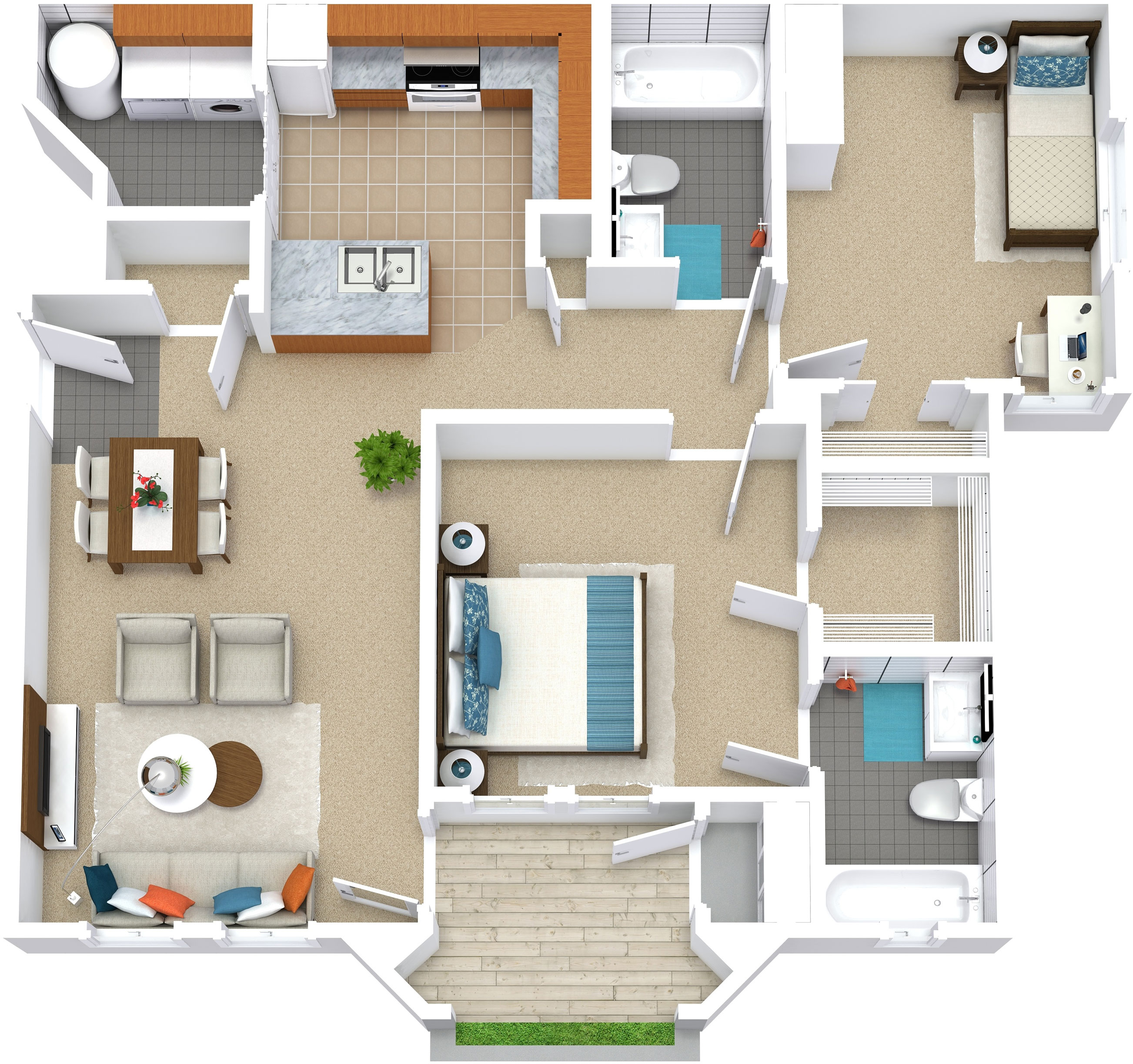 Mandarina Apartments in Phoenix, AZ B1