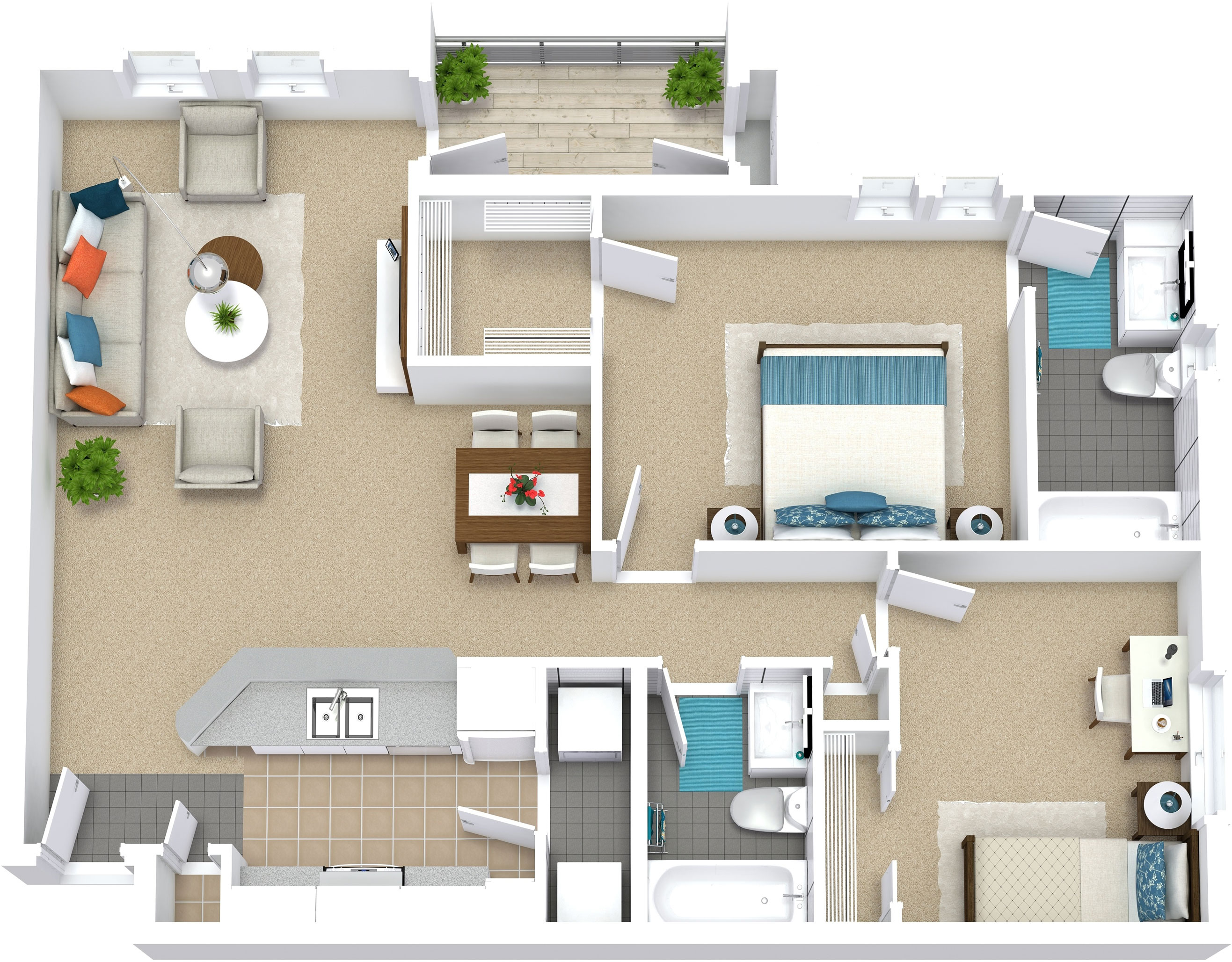 Mandarina Apartments in Phoenix, AZ B2
