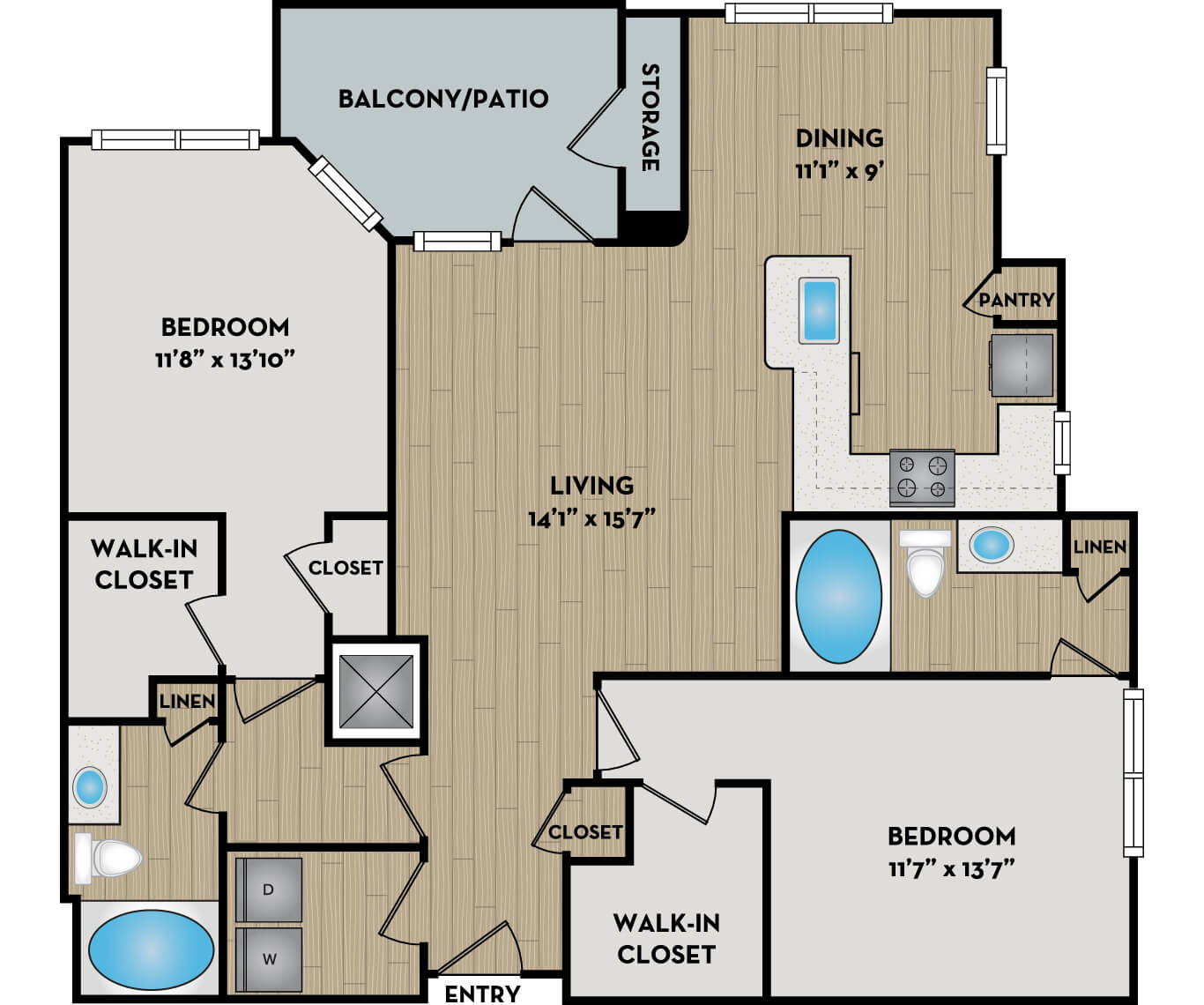 22F3 Floor Plan