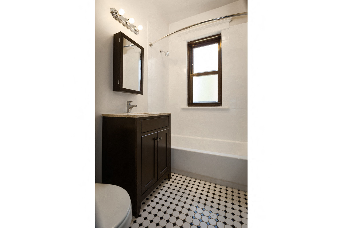 5439 s woodlawn chicago hyde park apartment bathroom renovated