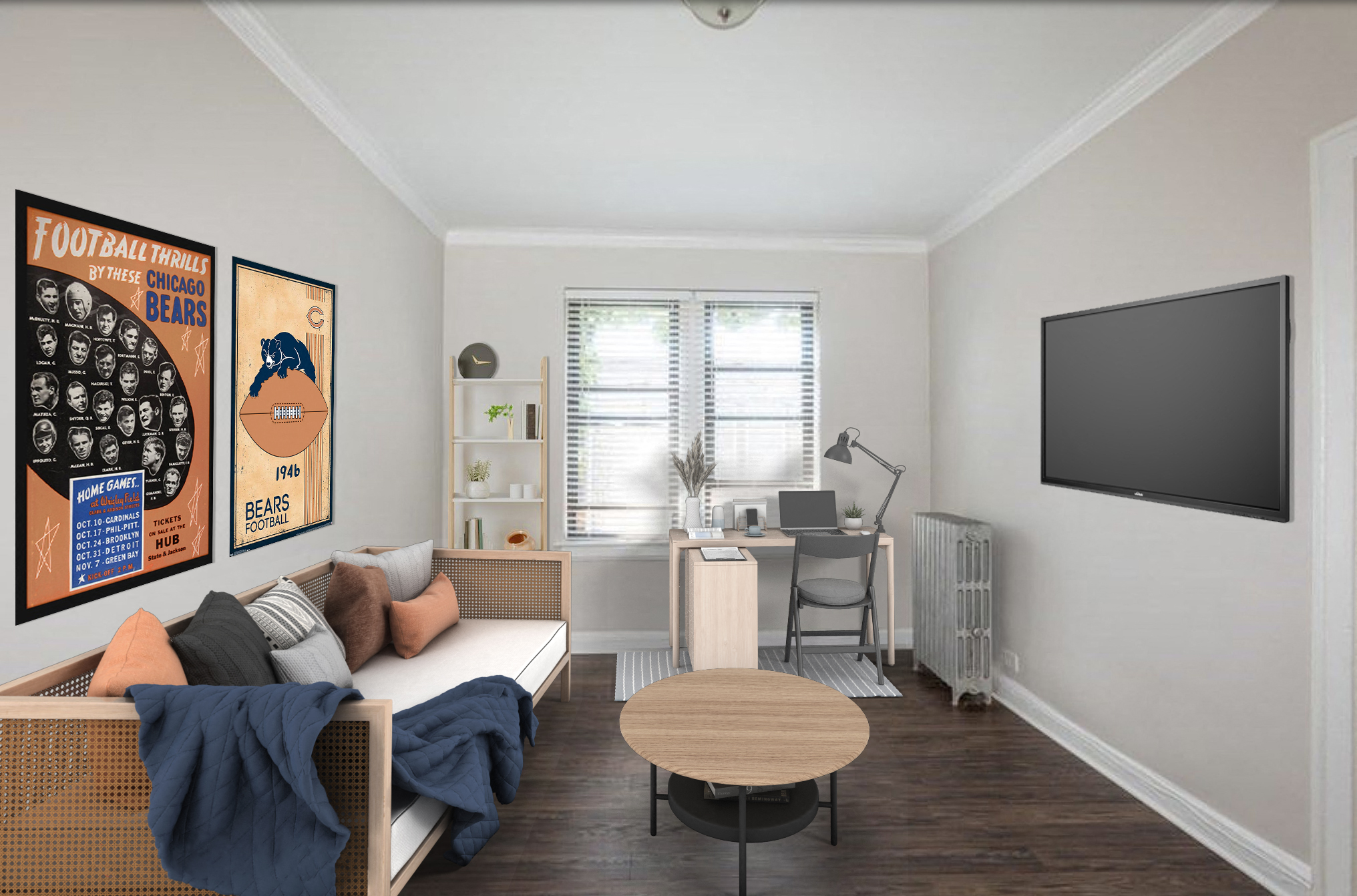 Ivy Dickens at 5330 S Blackstone Ave studio apartment layout