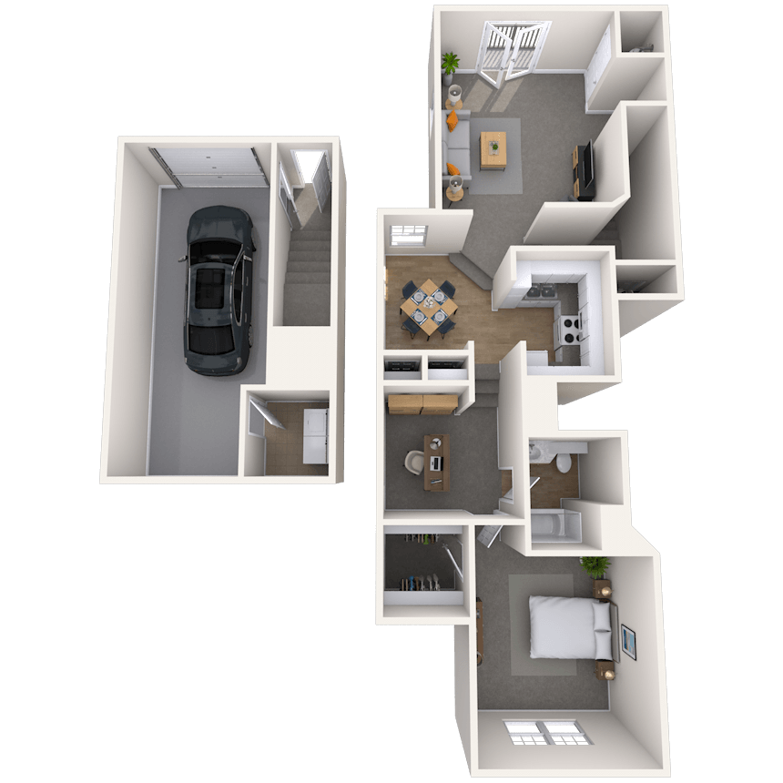 Floorplan image of unit 616