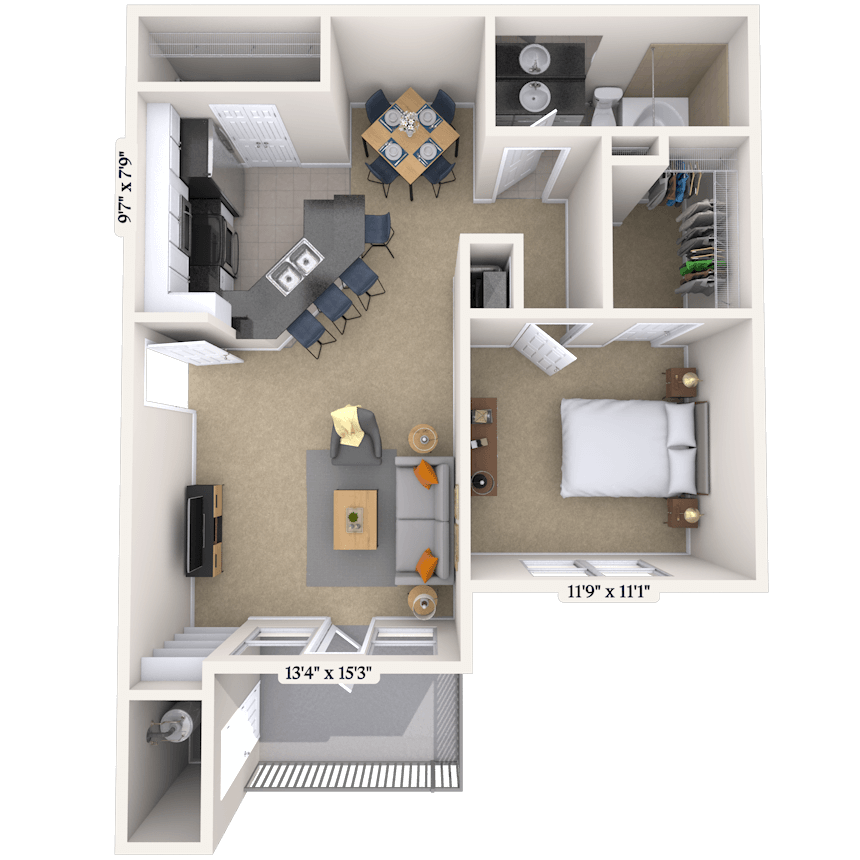 Floorplan image of unit 10108
